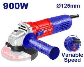 Meuleuse 125mm 900W à variateur EMTOP
