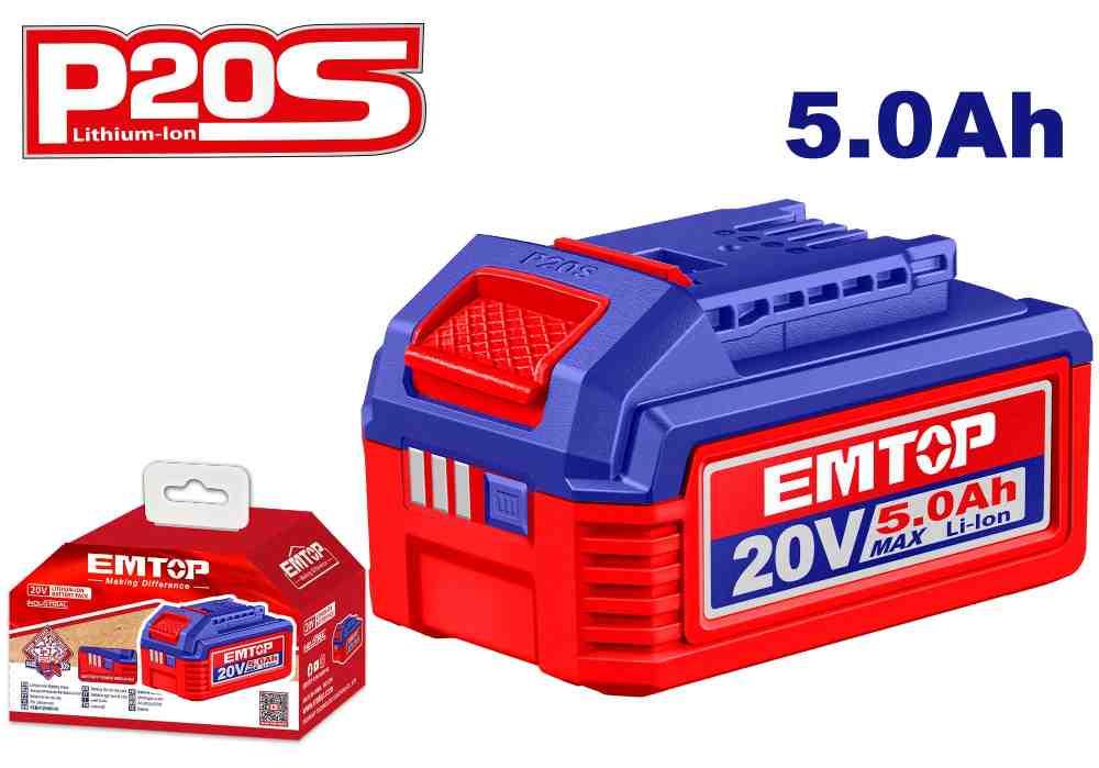 Batterie 5Ah 20V EMTOP
