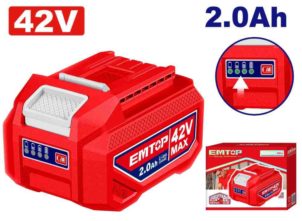 Batterie 2Ah 42V EMTOP