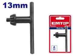 Clé mandrin de 13mm EMTOP ECKY0013