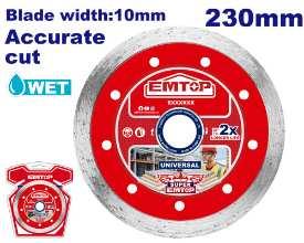 Disque diamant 230 humide EMTOP