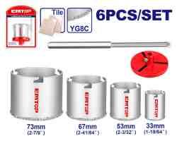 Coffret scie à cloche 33-73 EMTOP EHSW2062