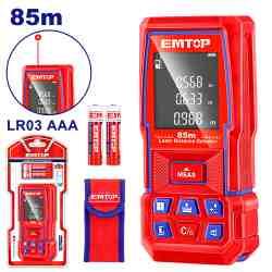 Télémètre laser 85m EMTOP ELDD07018