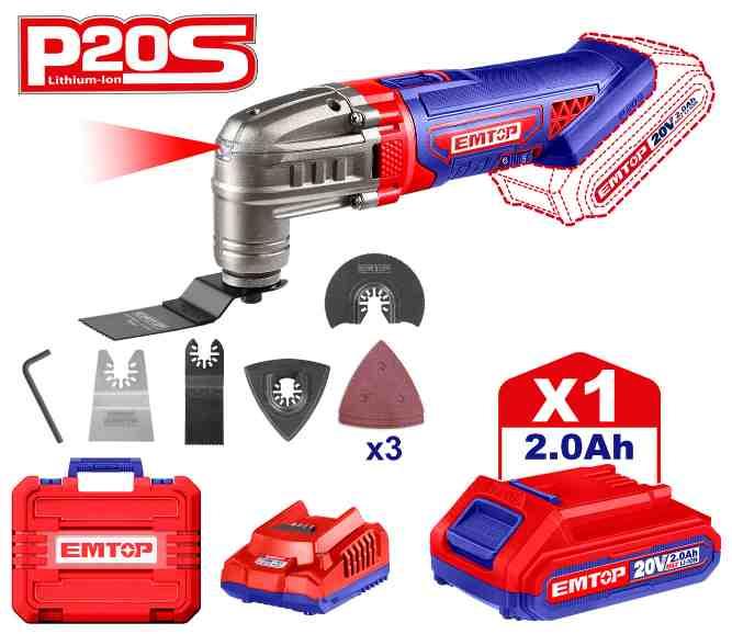Outil multifonctions 20V EMTOP ELMF20221
