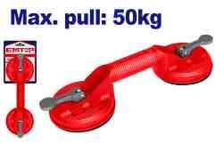 Ventouse double têtes 50kg EMTOP