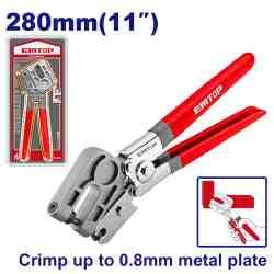 Pince à sertir rail 280 mm (0,5-0,8 mm) EMTOP