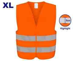 Gilet haute visibilité orange EMTOP EMRV2801