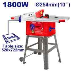Scie à table 254mm 1800W EMTOP EMSW180028