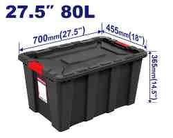 Récipient de rangement 80L EMTOP EMTB3380