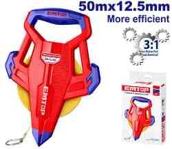 Mètre ruban fibre de verre 50m EMTOP EMTP85001