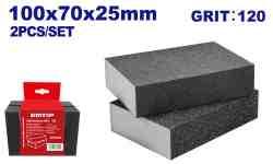 Bloc de ponçage 100x70x25 G120 EMTOP EMUK1502