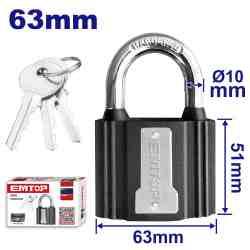 Cadenas en fer gris 63mm EMTOP EPDKR6001