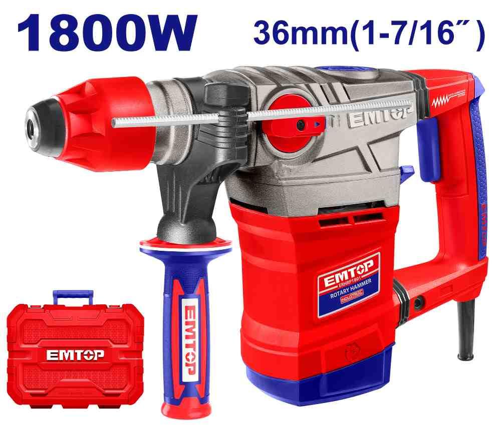 Perforateur SDS+ 36mm 1800W EMTOP