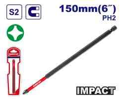 Embout de tournevis S2 PH2 150mm EMTOP ESBTM5PH2150