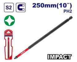 Embout de tournevis S2 PH2 250mm EMTOP ESBTM5PH2250