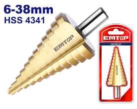 Foret étagé HSS 6-38 EMTOP ESDL63803