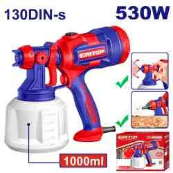 Pistolet à peinture 220V 1000 ml EMTOP