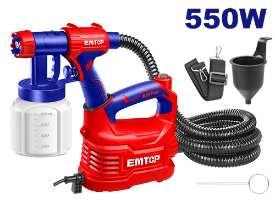Compresseur de peinture 550W 800 ml EMTOP