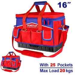 Sac à outils 16" 25 poches EMTOP ETBG48164