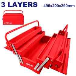Caisse à outils métal 495x200x290 EMTOP ETBXS0201