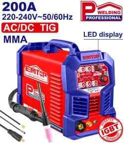 Poste à souder TIG/MMA ACDC 200A EMTOP