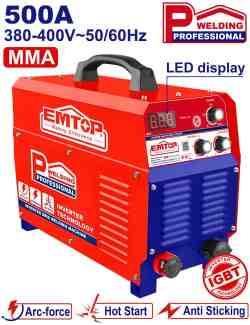 Poste à souder 500A MMA à onduleur EMTOP
