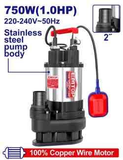 Pompe submersible 2\" 1CV H13m 300L/min EMTOP