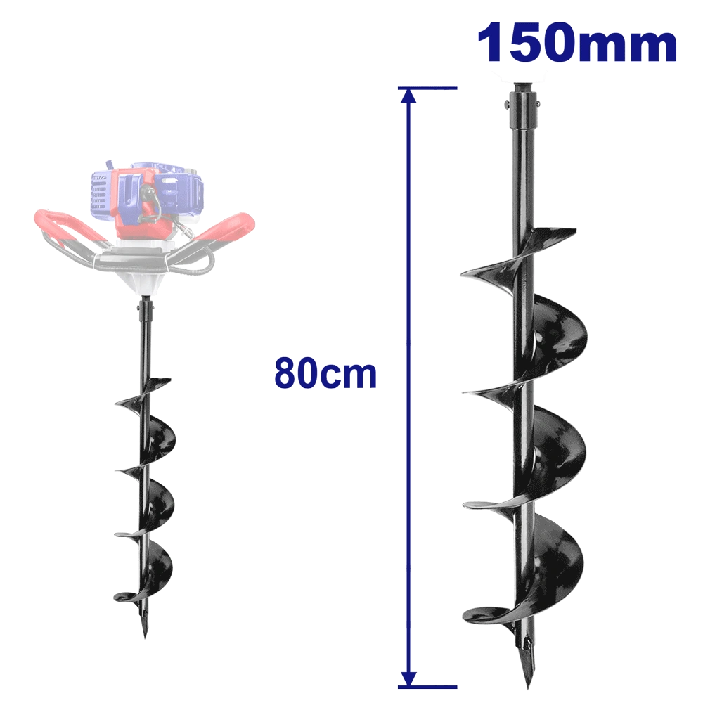 Mèche pour tarière 150mm x 80cm EMTOP