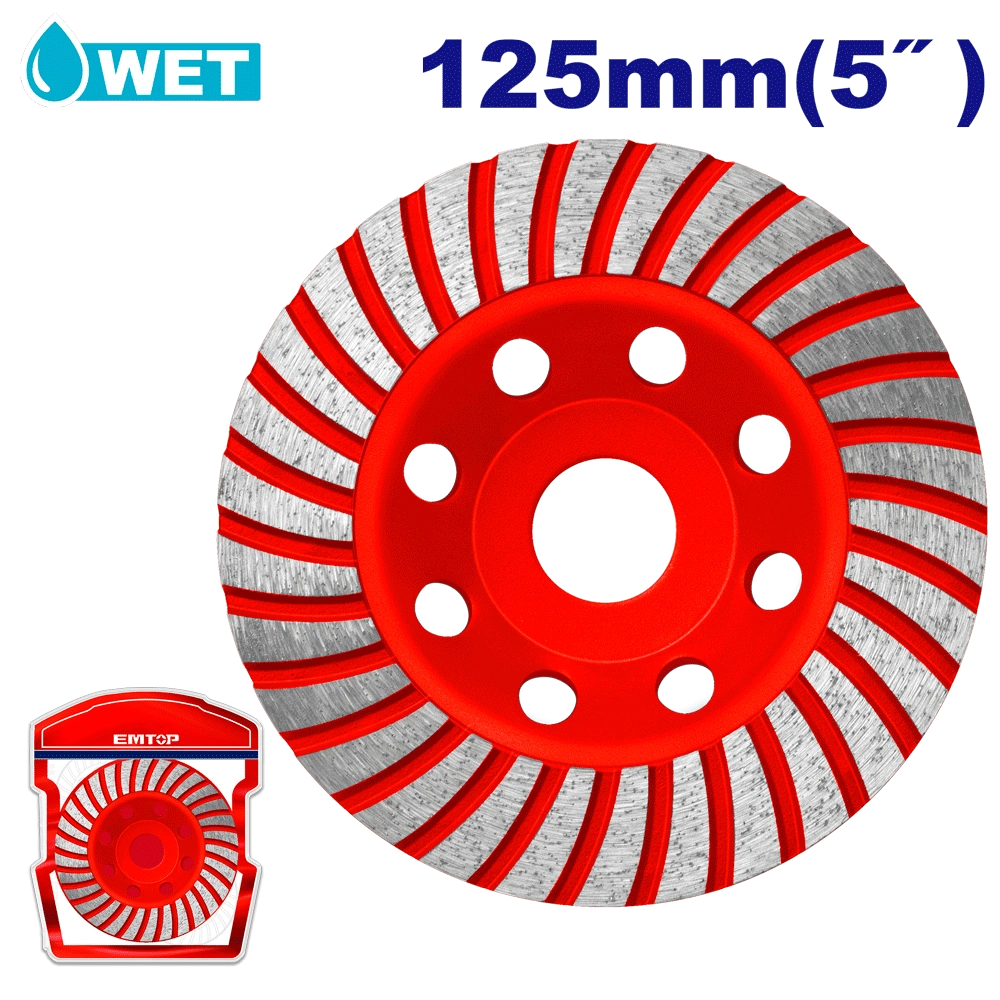 Disque 125 ponçage béton EMTOP